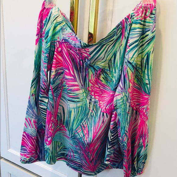 LILLY PULITZER Adira Top in Scarlet Macaw *NWT* XS - Picture 3 of 5